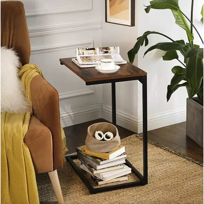 Журнальный столик Leobert Osama приставной в стиле Loft - фото 2