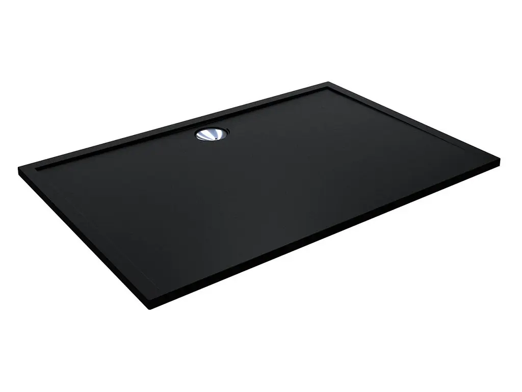 Душовий піддон Miraggio Paris 1200 mirastone black 0000690, Чорний матовий - фото 4