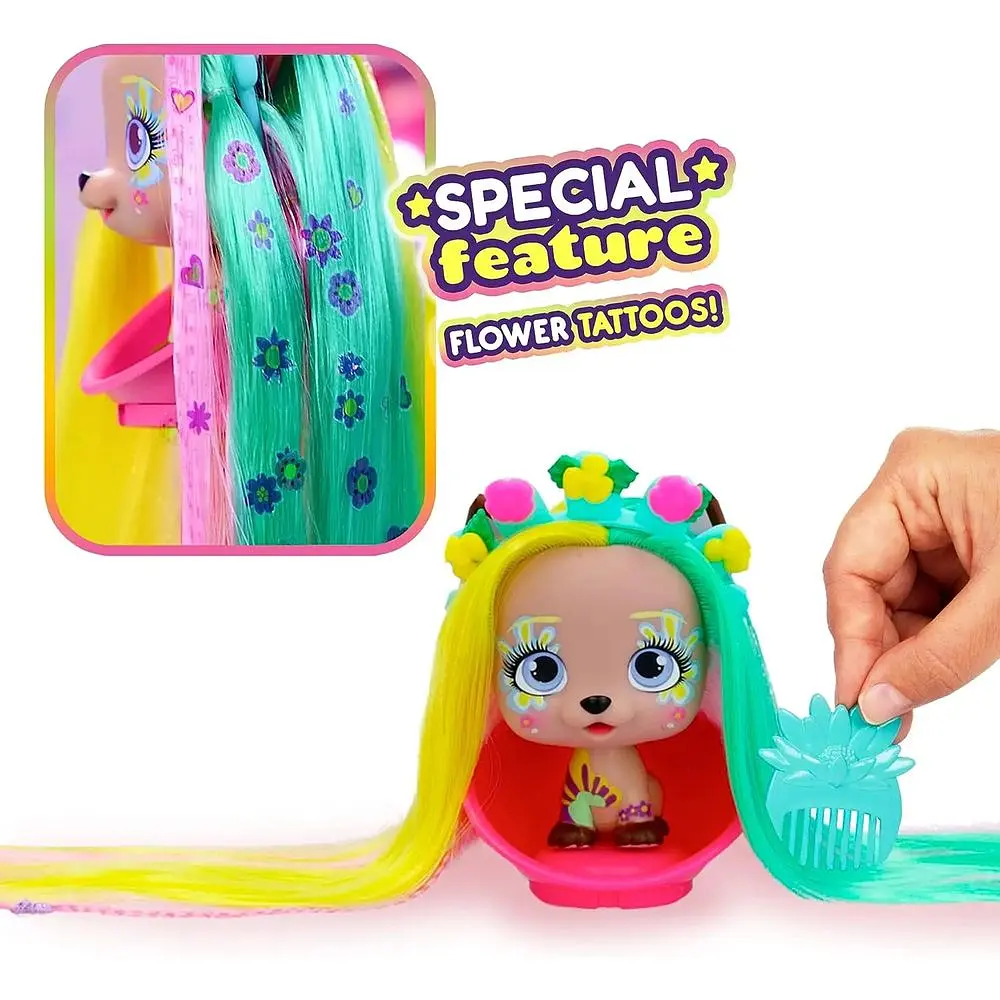 Ігровий набір ​IMC Toys VIP Pets S4 Модний улюбленець Spring vibes 10 см (713130) - фото 6
