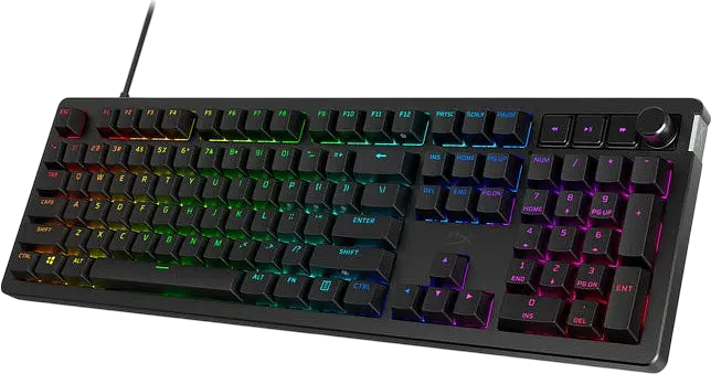 Клавіатура HyperX Alloy Rise PBT HX Red RGB Black (7G7A3AA) - фото 3