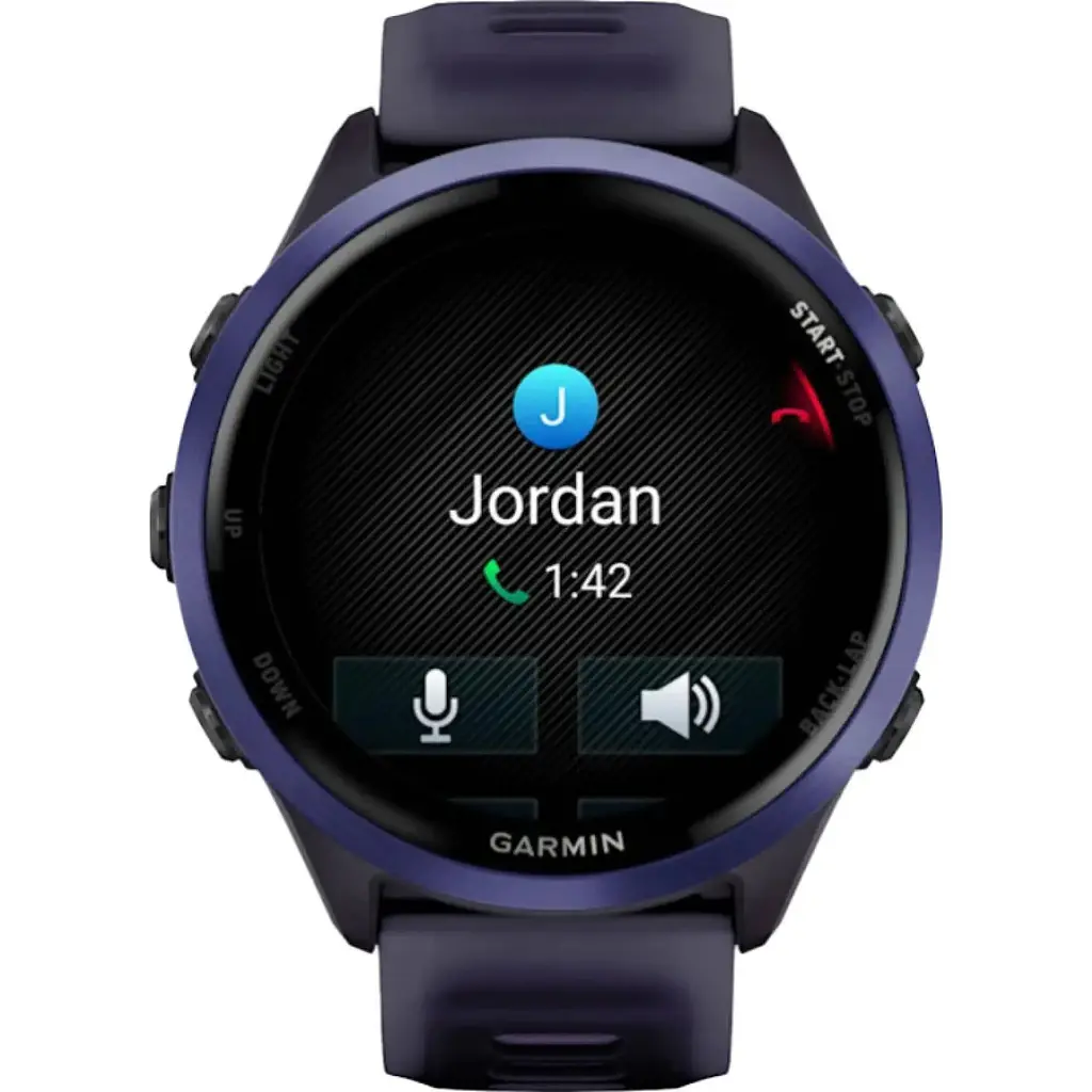 Смарт-годинник Garmin Forerunner 570 47mm Indigo Aluminium with Translucent Imperial Purple/Indigo Band (010-02971-02) [142391] - фото 4