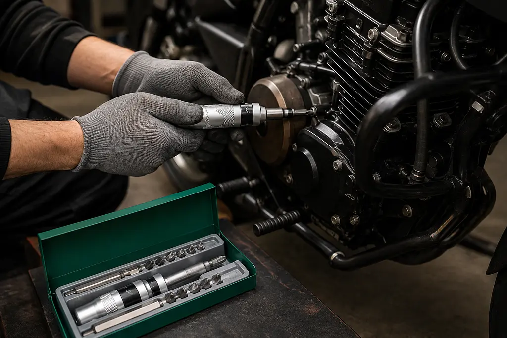 Універсальний набір ударних біт із ударно-поворотною викруткою Impact Screwdriver Set 12 біт у кейсі - фото 2