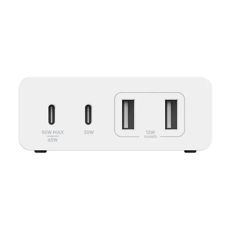 Мережевий зарядний пристрій Belkin Home Charger 108W Dual USB-С/USB-A (WCH010VFWH) - фото 2