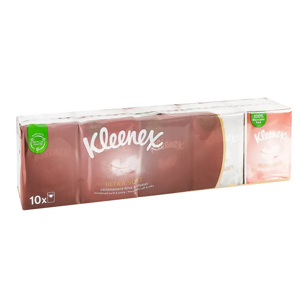 Набор: носовые платки Kleenex Ultra Soft Mini - фото 2