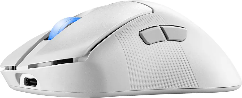 Бездротова миша ASUS ROG Keris II Ace RGB USB-A/WL/BT White (90MP03N0-BMUA10) - фото 6
