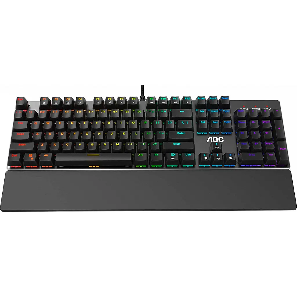 Клавиатура AOC GK500 Gaming RGB Outemu Red Switch [GK500DR2R] [105584] - фото 3