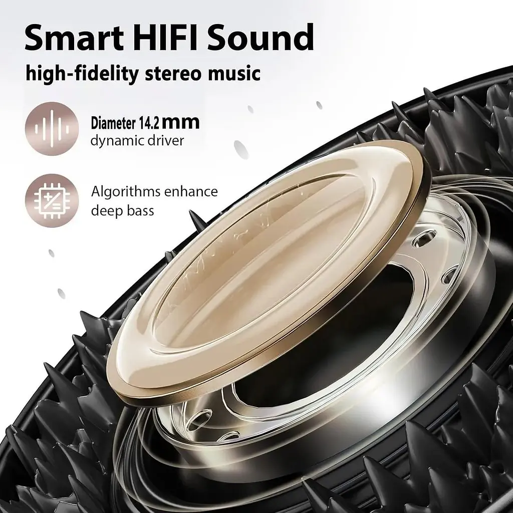 Бездротові навушники Spotfish з відкритими вухами Bluetooth 5.3 - фото 7