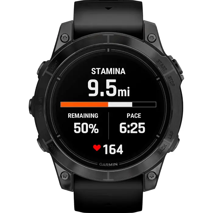 Смарт-годинник Garmin Epix Pro (Gen 2) Standard Edition 47mm Slate Gray with Black Band (010-02803-00) [86538] - фото 8