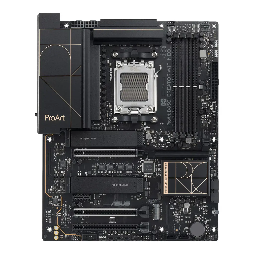 ASUS Материнська плата ASUS PROART B850-CREATOR WIFI NEO sAM5 B850 4xDDR5 M.2 HDMI DP USB Type-C Wi-Fi BT ATX