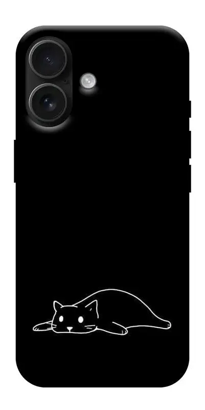 TPU чохол Demsky Lazy cat для Apple iPhone 17 (6.3")
