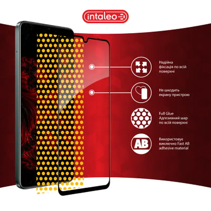 Скло захисне Intaleo Full Glue Realme C61 Black (1283126594052) - фото 7