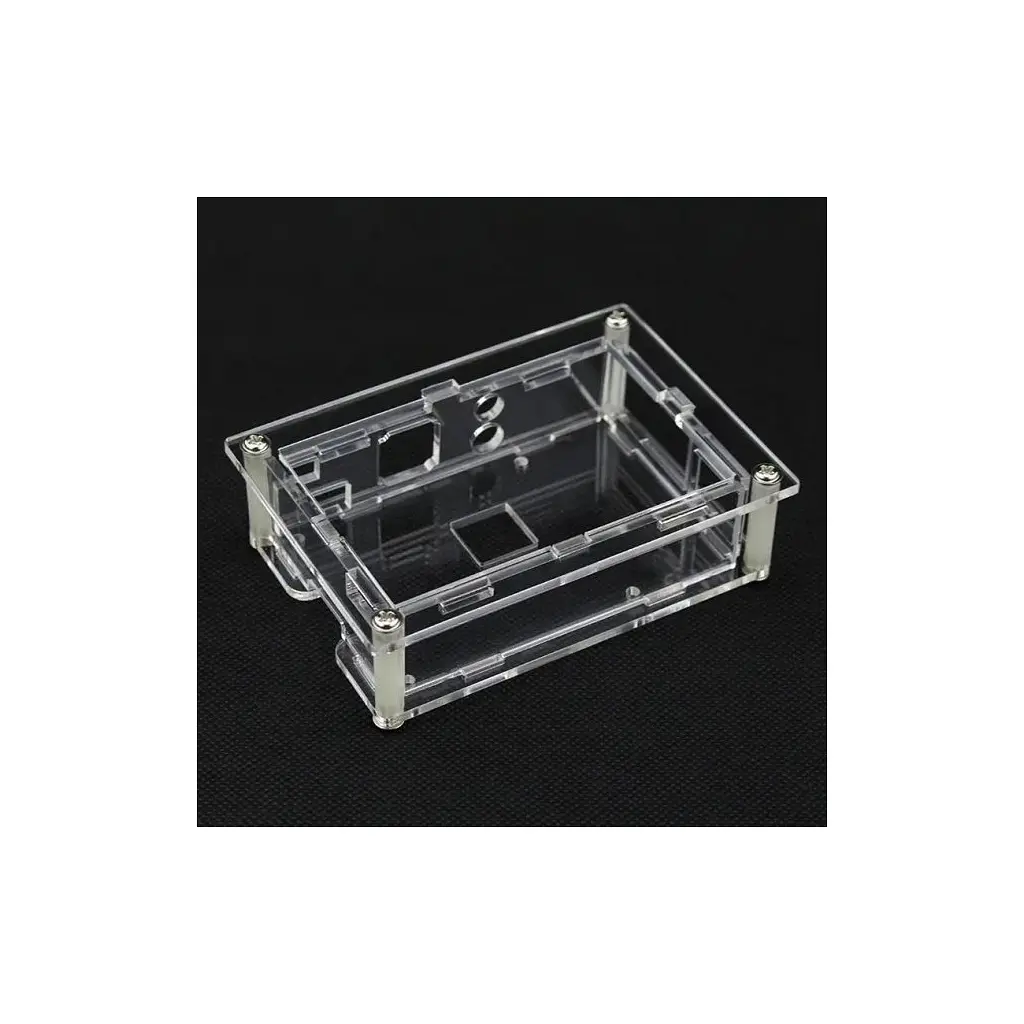 Корпус для Мікро ПК Raspberry Pi для PI4 прозорий (Acrylic, for 3.5 inch LCD) (RA575) - фото 3