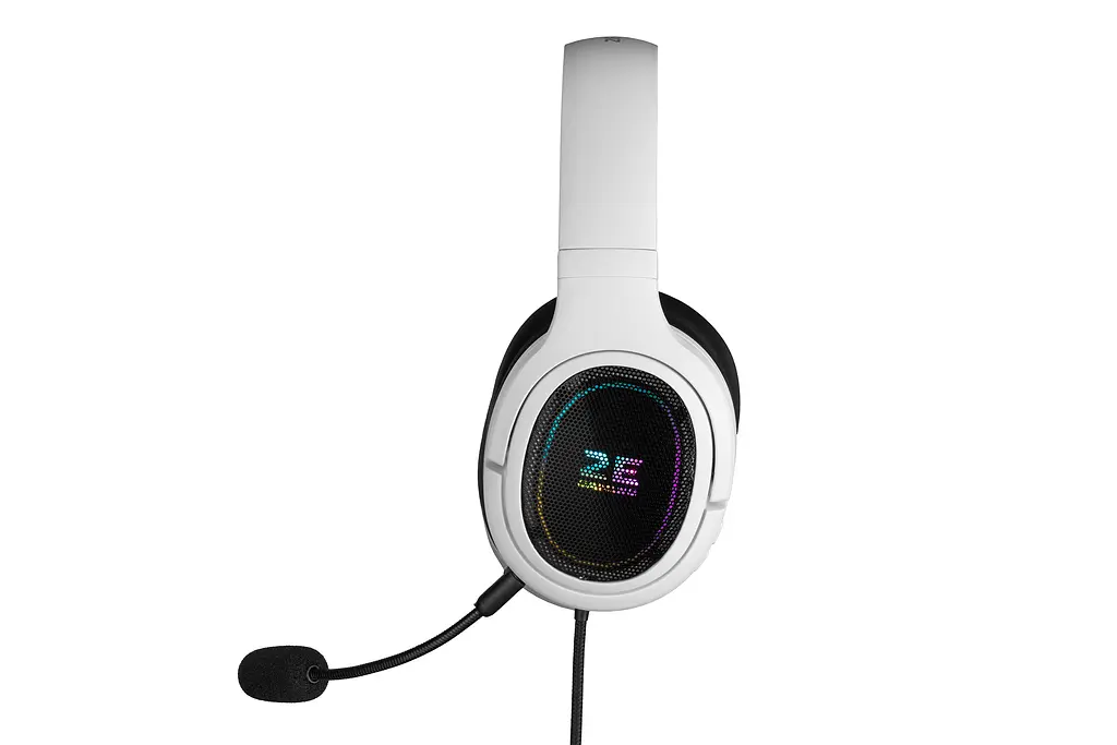 Гарнітура ігрова 2E Gaming HG330 RGB 3.5 мм White (2E-HG330WT) - фото 6