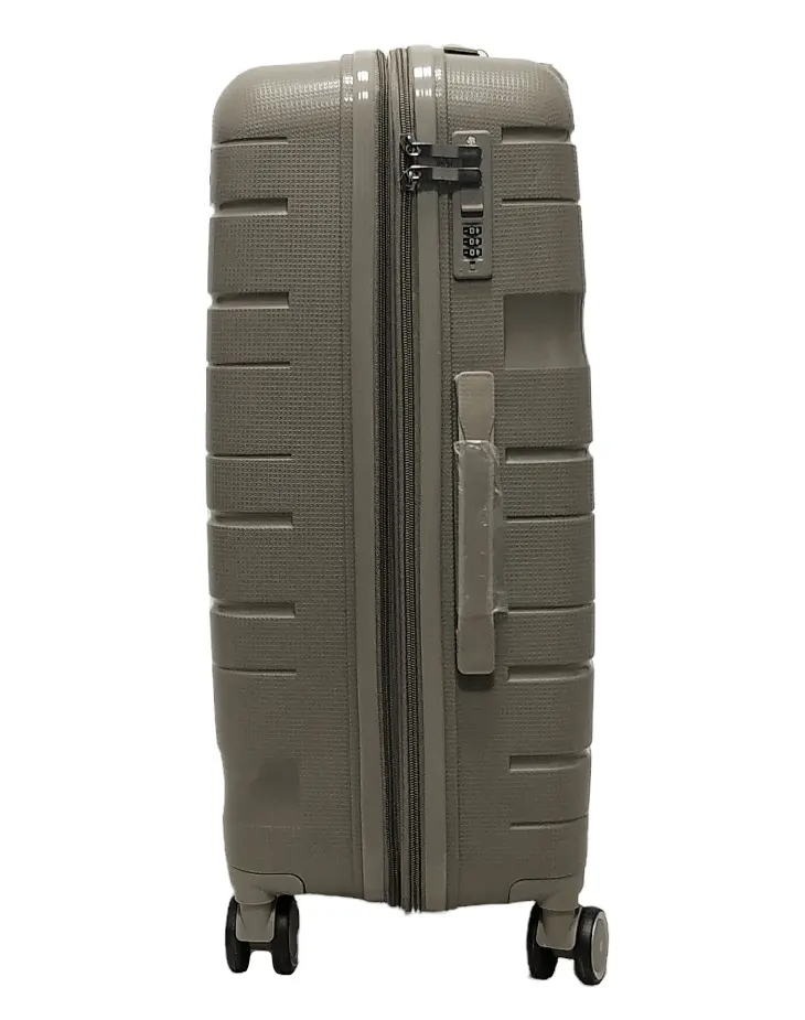 Валіза велика L поліпропілен Milano bag 0306 76×49×31см 82л Шампань - фото 5