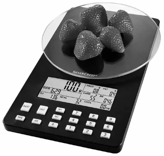 Ваги кухонні Silver Crest SNAW 1000 D2 black - фото 4