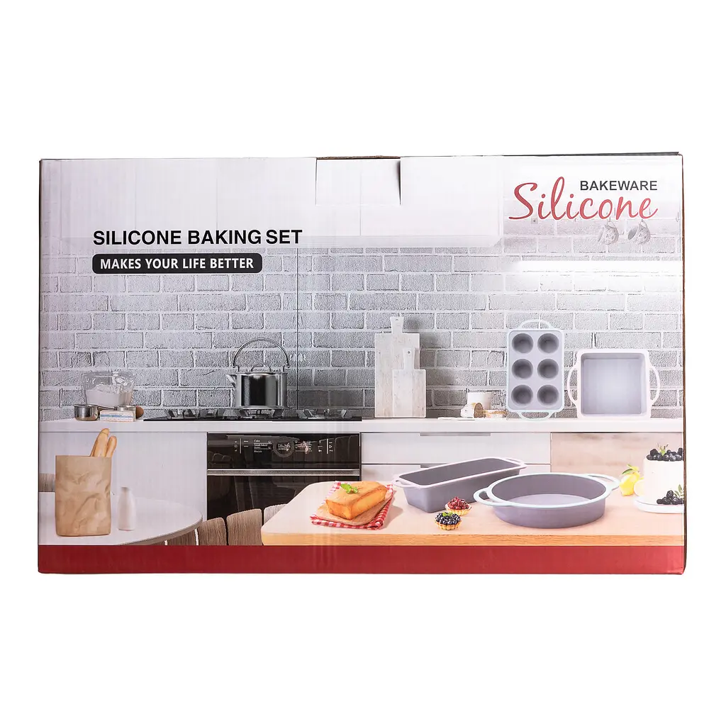 Набір для випічки 11 предметів силіконові форми та аксесуари TS Kitchen HP34542 - фото 10