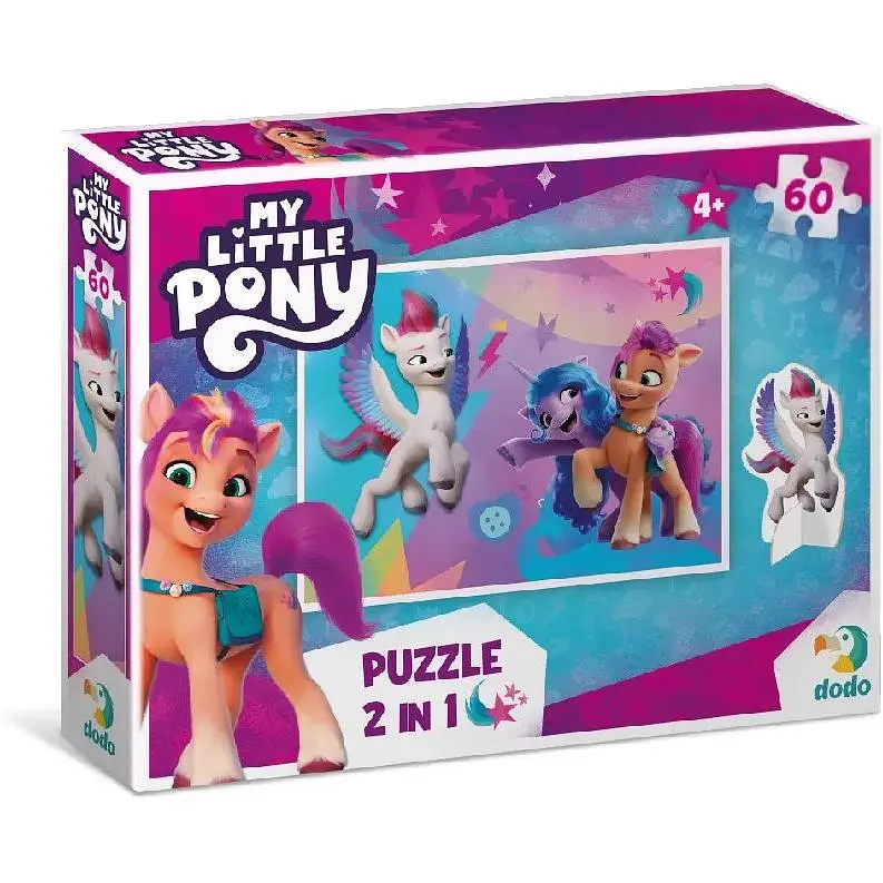 Пазл DoDo My Little Pony, с фигуркой, 60 элементов (200137) - фото 4