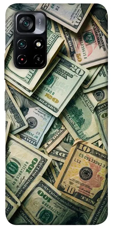 TPU чохол Demsky Dollars для Xiaomi Poco M4 Pro 5G