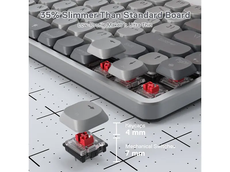 Клавіатура REDRAGON AZURE (K652GG-RGB-PRO) - фото 3
