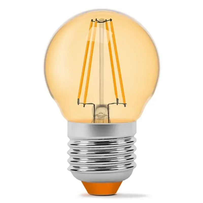 Лампочка TITANUM Filament G45 4W E27 2200K бронза (TLFG4504272A)