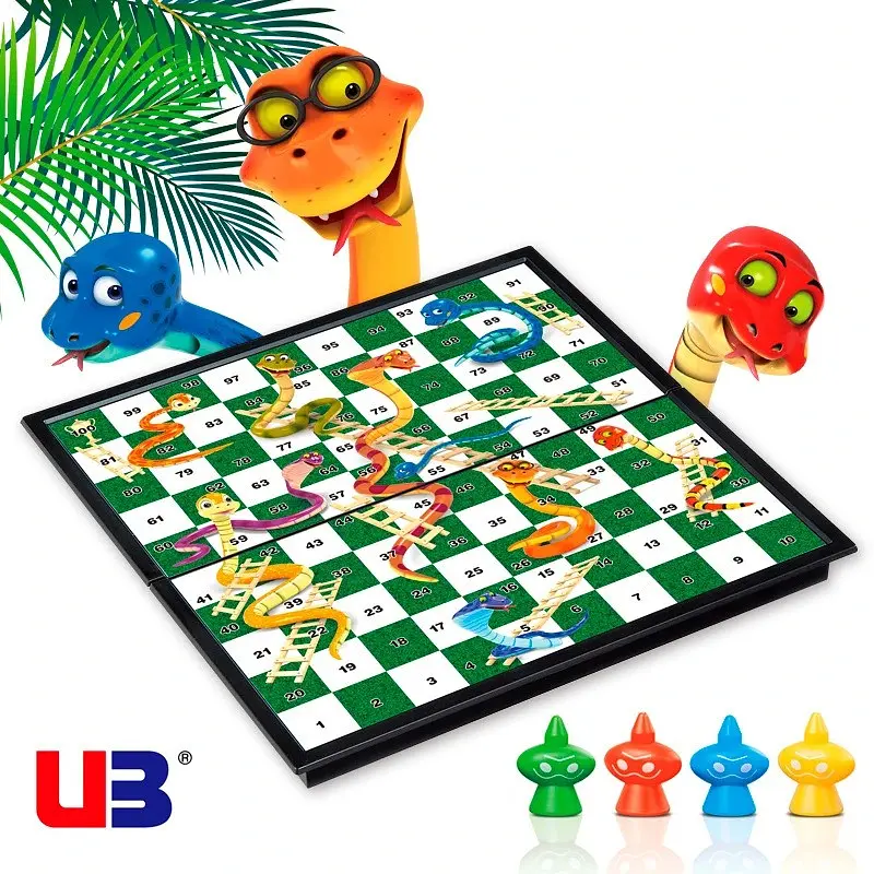Гра Змії та сходи магнітна | Snakes and Laaders Game 2610UB RL-KBK - фото 2