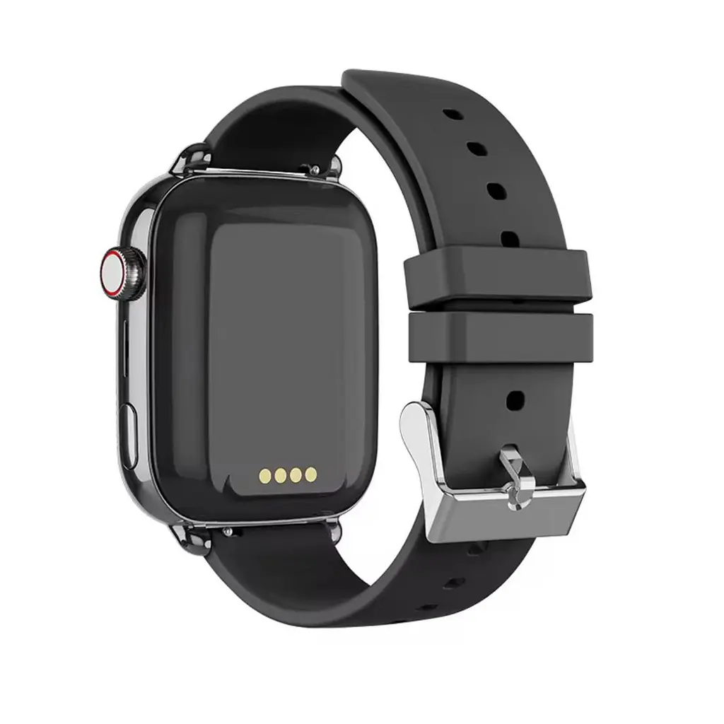 Смарт-годинник дитячий Wonlex KT34 камерою WI-FI GPS SIM-карта силіконовий ремінець Black (17777-hbr) - фото 7