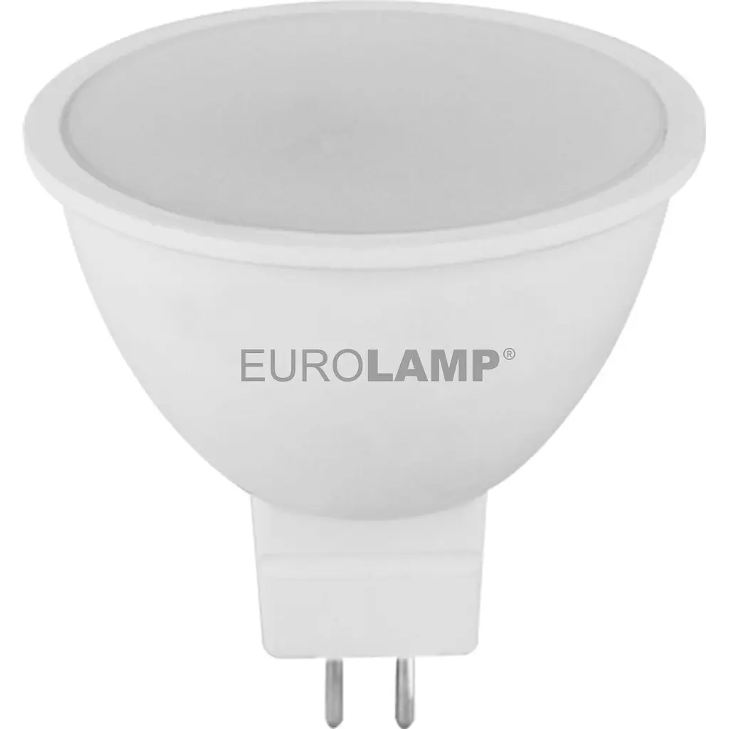 Світлодіодна лампа Eurolamp LED Ecological Series, MR16, 5W, GU5.3, 4000K, 12V (50) (LED-SMD-05534(12)(P)) - фото 2