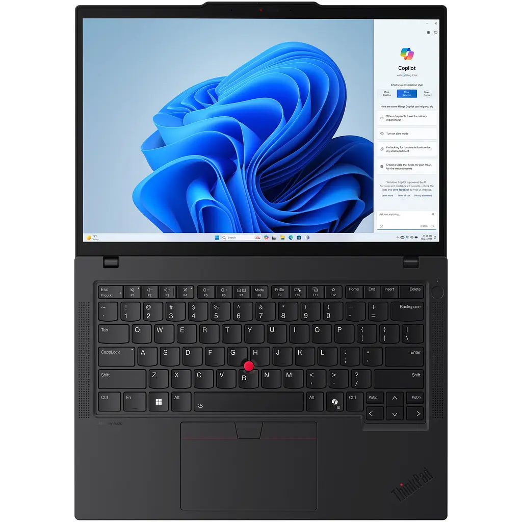 Ноутбук Lenovo ThinkPad T14 Gen 5 7 PRO 8840U 51GHz, IPS, 64GB DDR5, 1TB, Radeon, Windows 11 Pro - фото 7