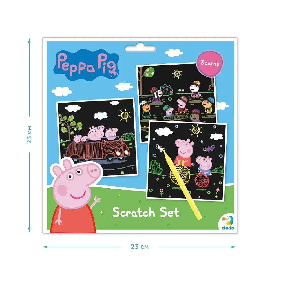 Набір гравюр Peppa Pig "Веселі розваги" Dodo 200185 - фото 4