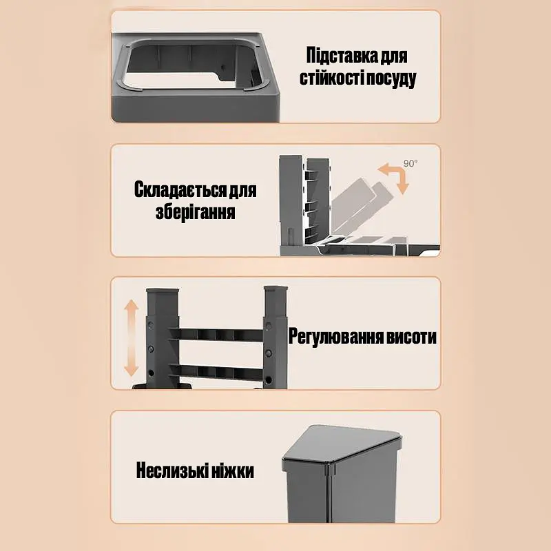 Миска для собак ELS PET двойная, на подставке с регулируемой высотой, миска-лабиринт с плавающим блюдцем - фото 9