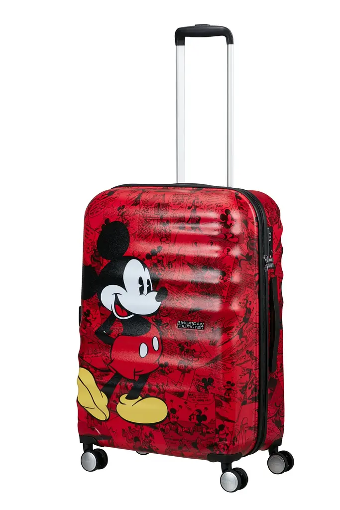 Валіза 67 См American Tourister WAVEBREAKER DISNEY MICKEY COMICS RED 67х47х26 31C*20019 - фото 7