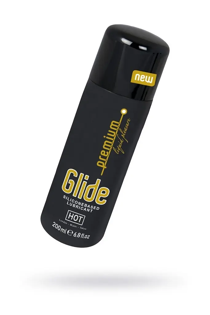 Лубрикант Hot Premium Silicone Glide - на силіконовій основі, 200 мл - фото 3