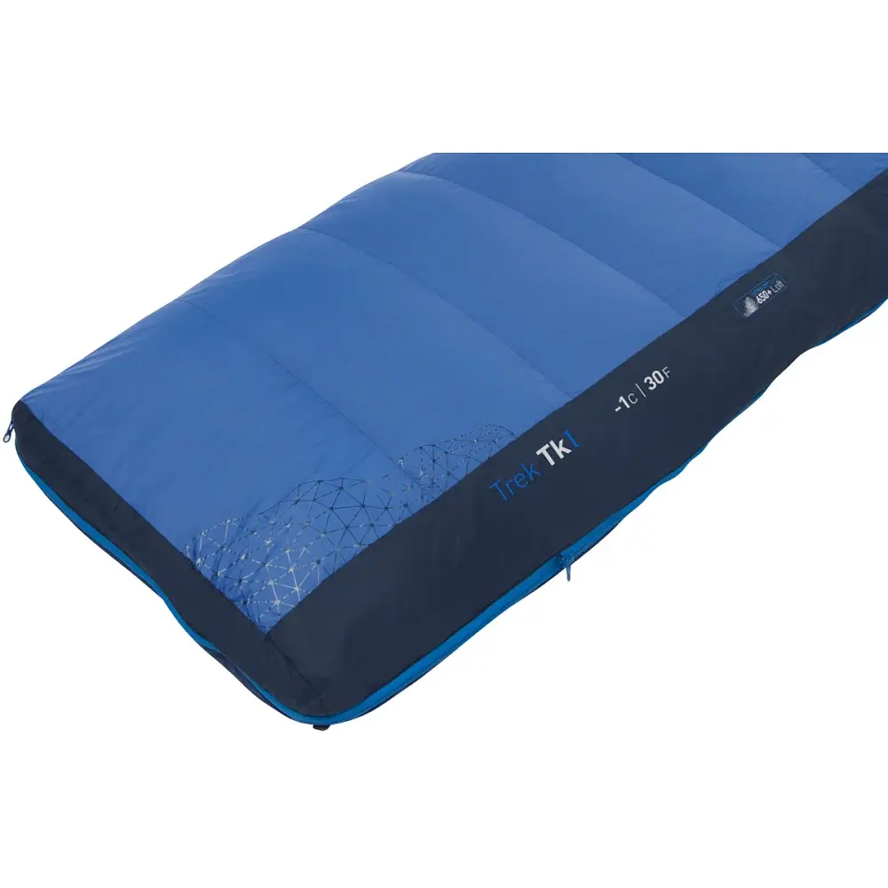 Спальний мішок Sea To Summit Trek TKI Regular L -1°С Bright Blue/Denim - фото 3