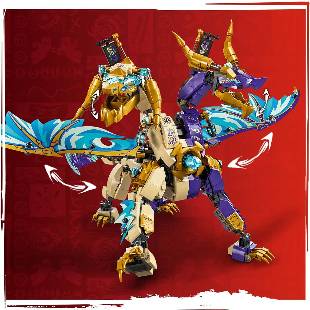 Конструктор LEGO Ninjago Arc Dragon of Focus 869 деталей (71836) - фото 6