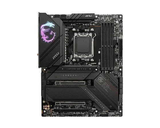 Материнська плата MSI X670E MPG Carbon Wi-Fi Socket AM5 (MPG X670E CARBON WIFI) Б/В - фото 3