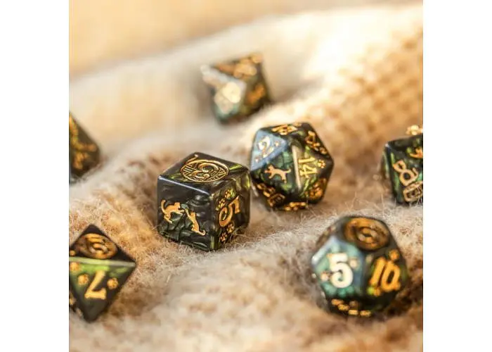 Набір кубиків Cats Dice Set: Pixel , 7 шт. (SCAT06) - фото 4