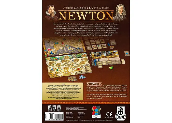 Настільна гра Cranio Creations Ньютон (Newton & Grose Entdeckungen) (нім.) (CRCD0018) - фото 3