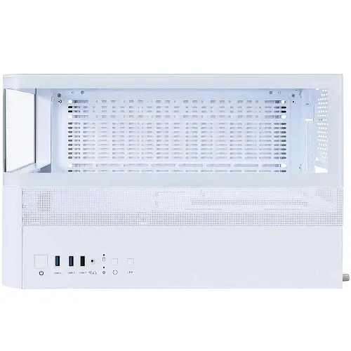 Корпус 1stPlayer RT6, White, без БЖ, Midi Tower, для Micro ATX / Mini ITX, 2xUSB 3.0 / 1xUSB 2.0, макс. CPU - 157 мм / VGA - 330 мм, бічна панель із загартованого скла, цифровий екран - фото 7