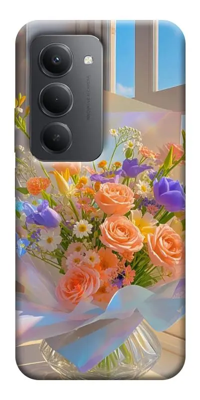Чохол Demsky Яскравий букет для Xiaomi Redmi 15 (EU) - фото 1