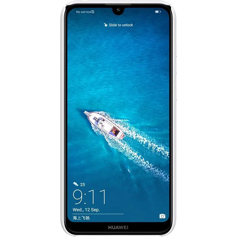 Чохол-накладка Nillkin Super Frosted Shield Case HuAwei Y7 Prime 2019 White - фото 2