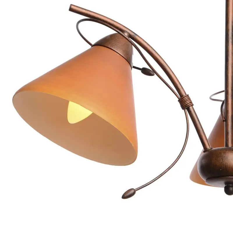 Люстра потолочная Brille для кухни E27 60W BR (BKL-186S/3) - фото 2