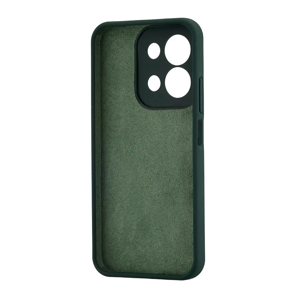 Чохол Silicone Case Xiaomi Redmi 15C 4G/Redmi 15C 5G Dark Green - фото 2