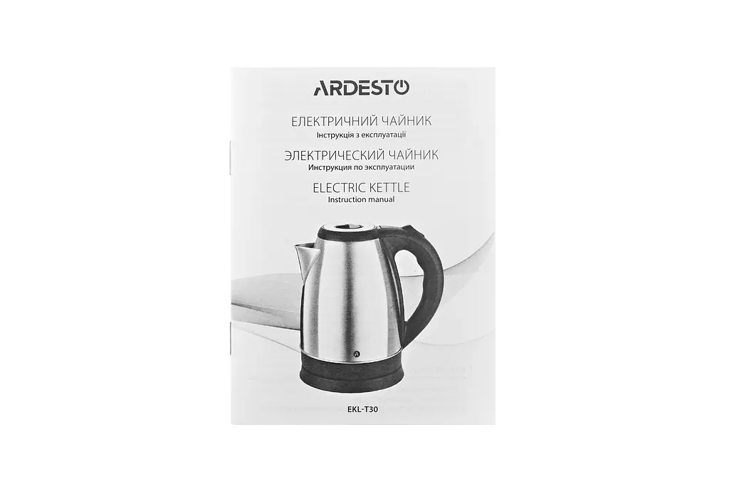 Електрочайник Ardesto EKL-T30 1.8 л металевий сріблястий - фото 10