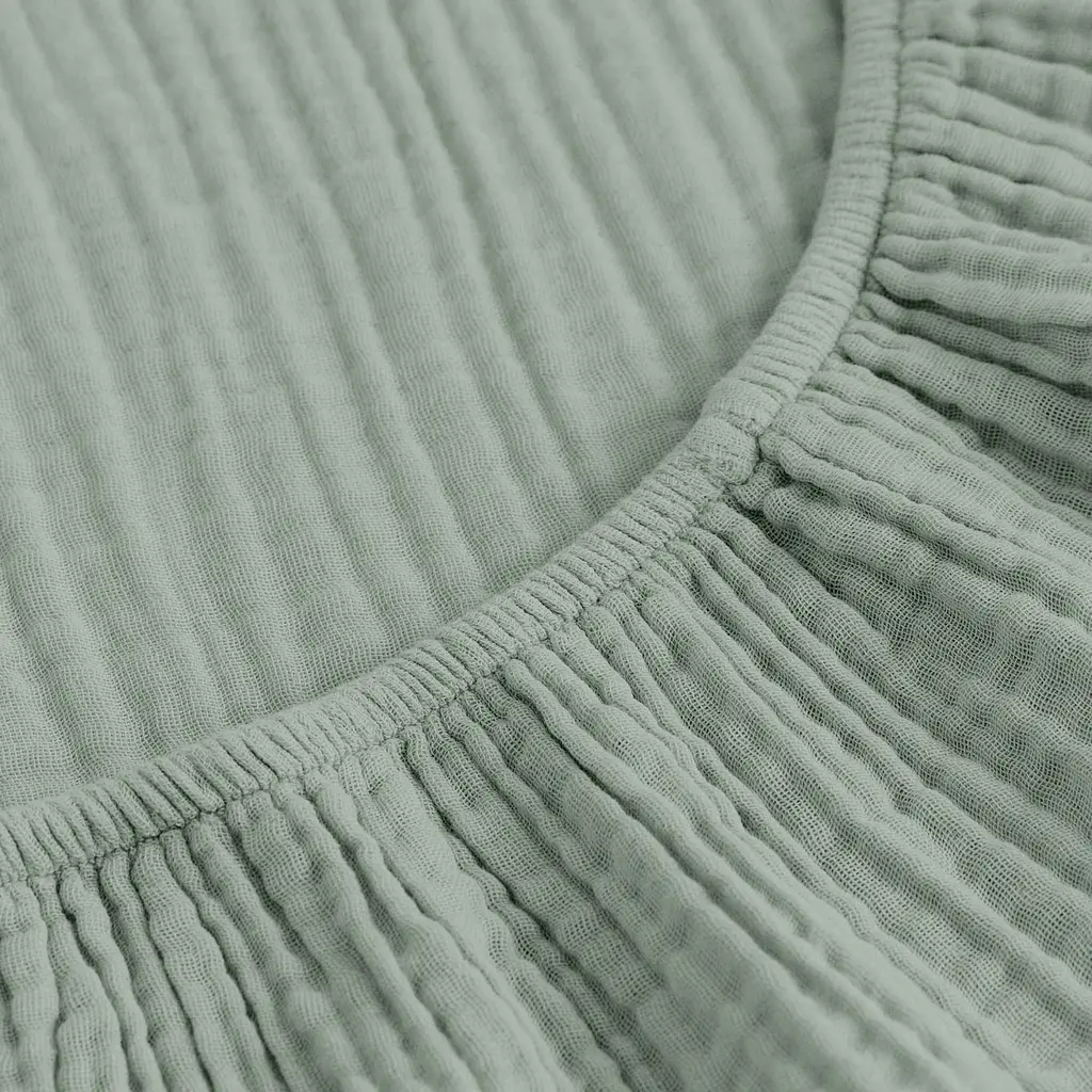 Простирадло на резинці муслін Cosas Meditative 200х200х20 см (39Muslin_Meditative_200x200x20) - фото 4