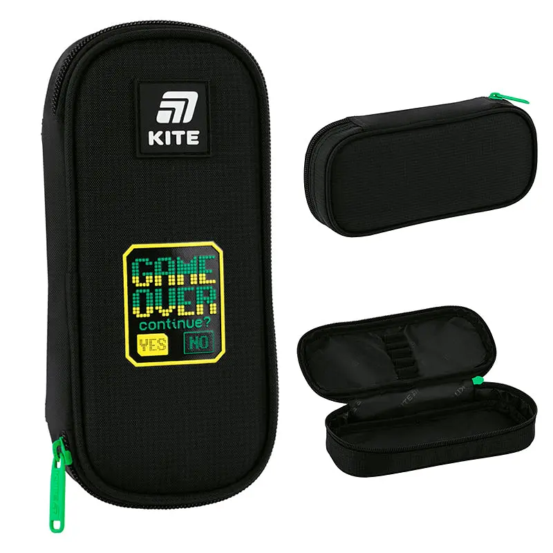 Пенал Kite Game Over зелений (K25-662-6) - фото 2