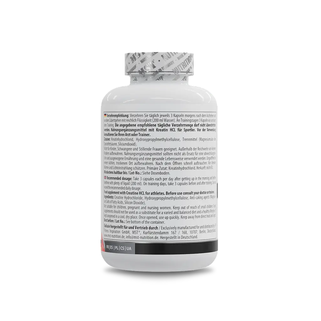 MST® Креатин MST Nutrition Гідрохлорид 750 мг - 300 капсул - фото 3