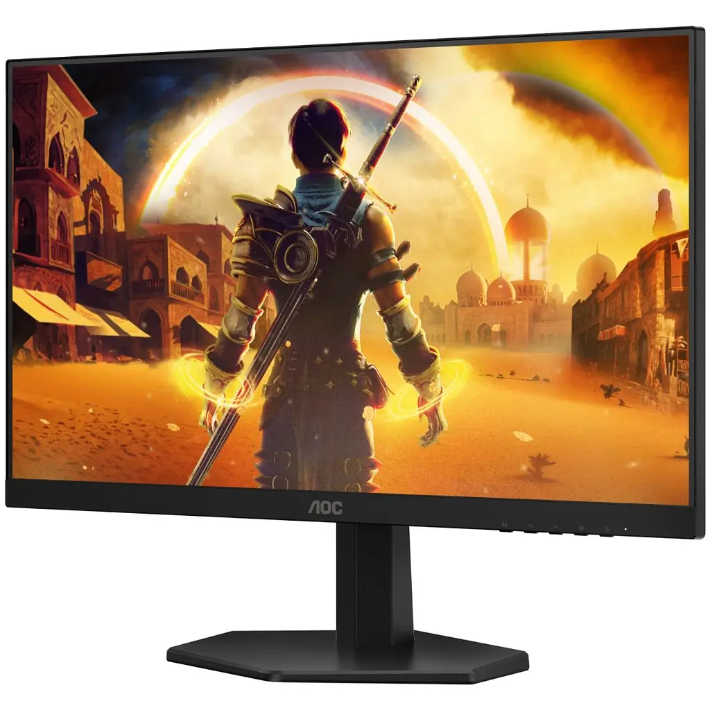 Монітор TFT 23.8" AOC 24G42E, Fast IPS, 180 Гц, HDMI, DP, чорний (24G42E) - фото 6