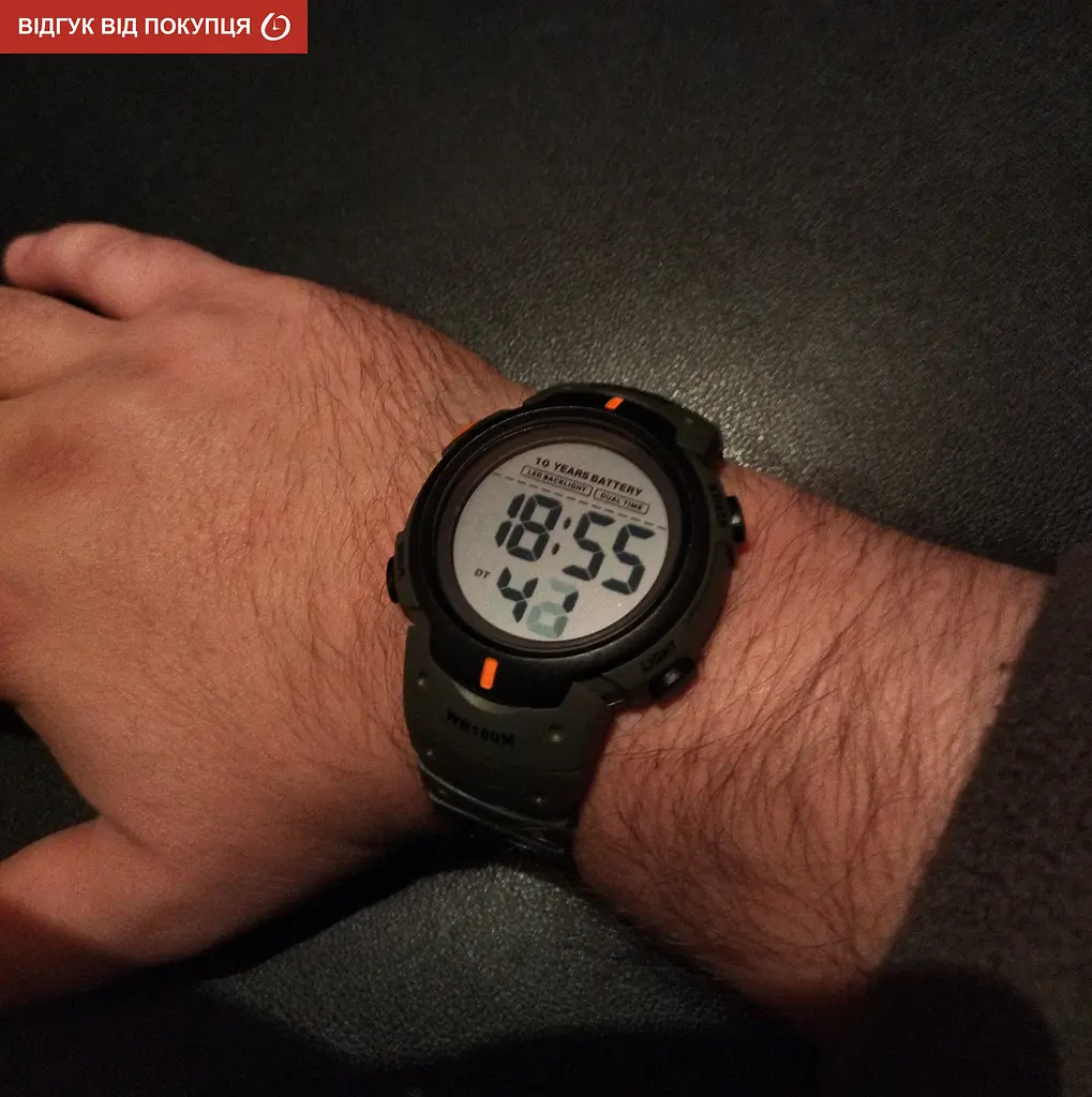 Годинник Skmei Neon 10 Bar - фото 11