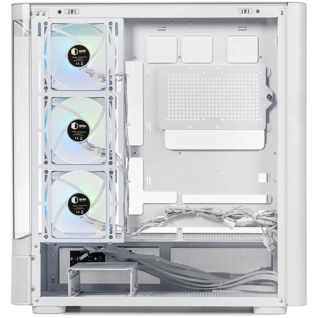Корпус QUBE MASTERFORCE White (MASTERFORCE_GWNU3) - фото 10