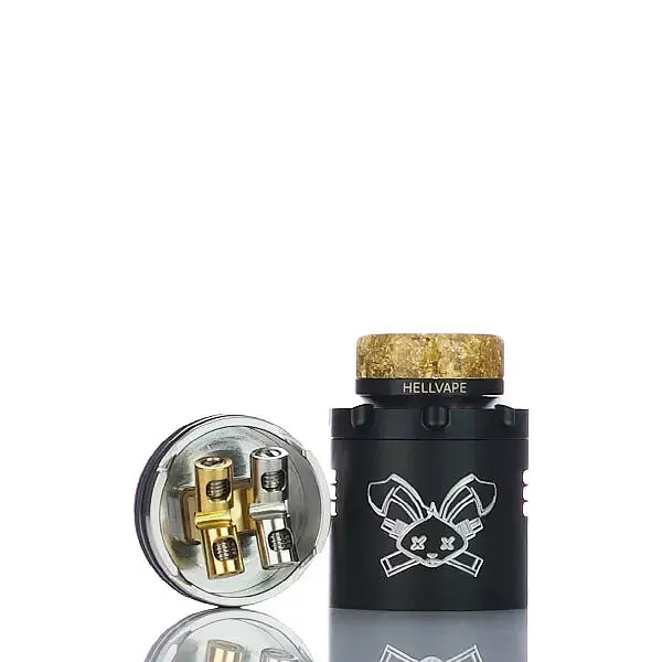 Бак дріпка Hellvape Dead Rabbit 3 RDA 24mm Matte Black (15861) - фото 4
